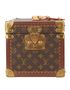 Boite Falcons Vanity Case, &pound;2,200, Handbags, Brown, Canvas, Front view